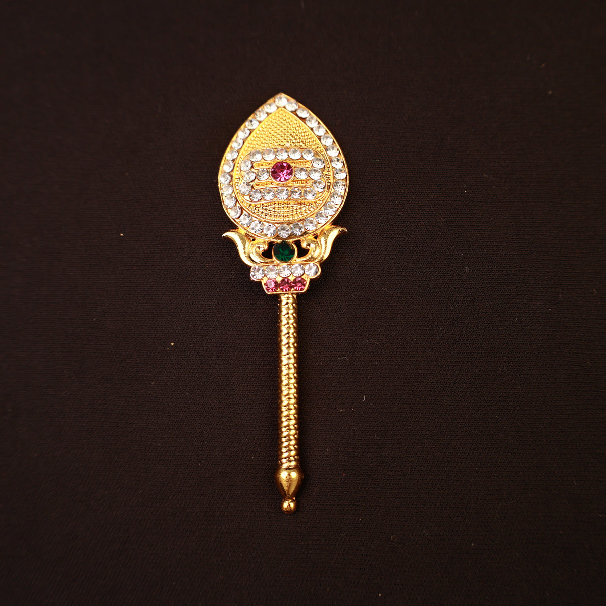 Stone Vel for Sacred Hindu Rituals