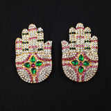 Ashtam Hands Stone - Multicolour for Spiritual Decor