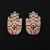 Ashtam Hands Stone - Multicolour for Spiritual Decor