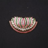 Pendent / Dollar - Lotus Multicolour Stone for Daily Wear