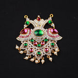 Pendent / Dollar - Peacock with Stone for Traditional Attire