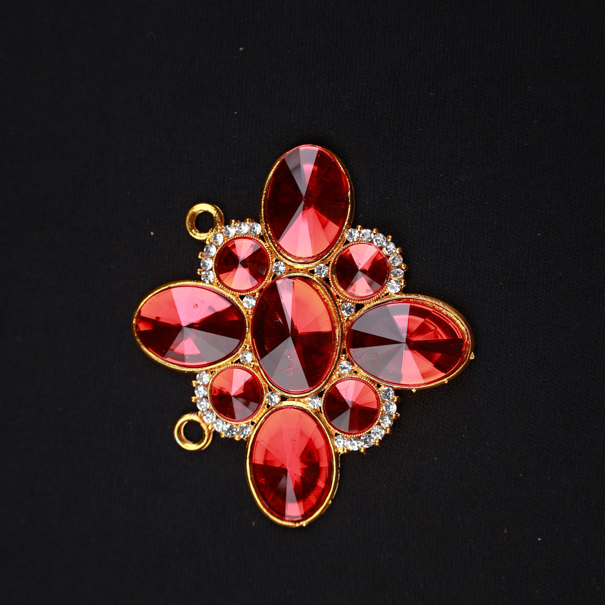Pendent/ Dollar - 9 Stones for Auspicious Wear