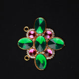 Pendent/ Dollar - 9 Stones for Auspicious Wear