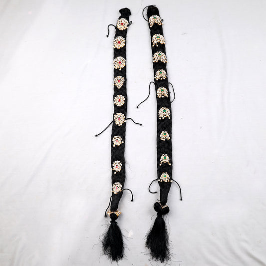 Jadai with Billai 9 set for Goddess Idol Decoration