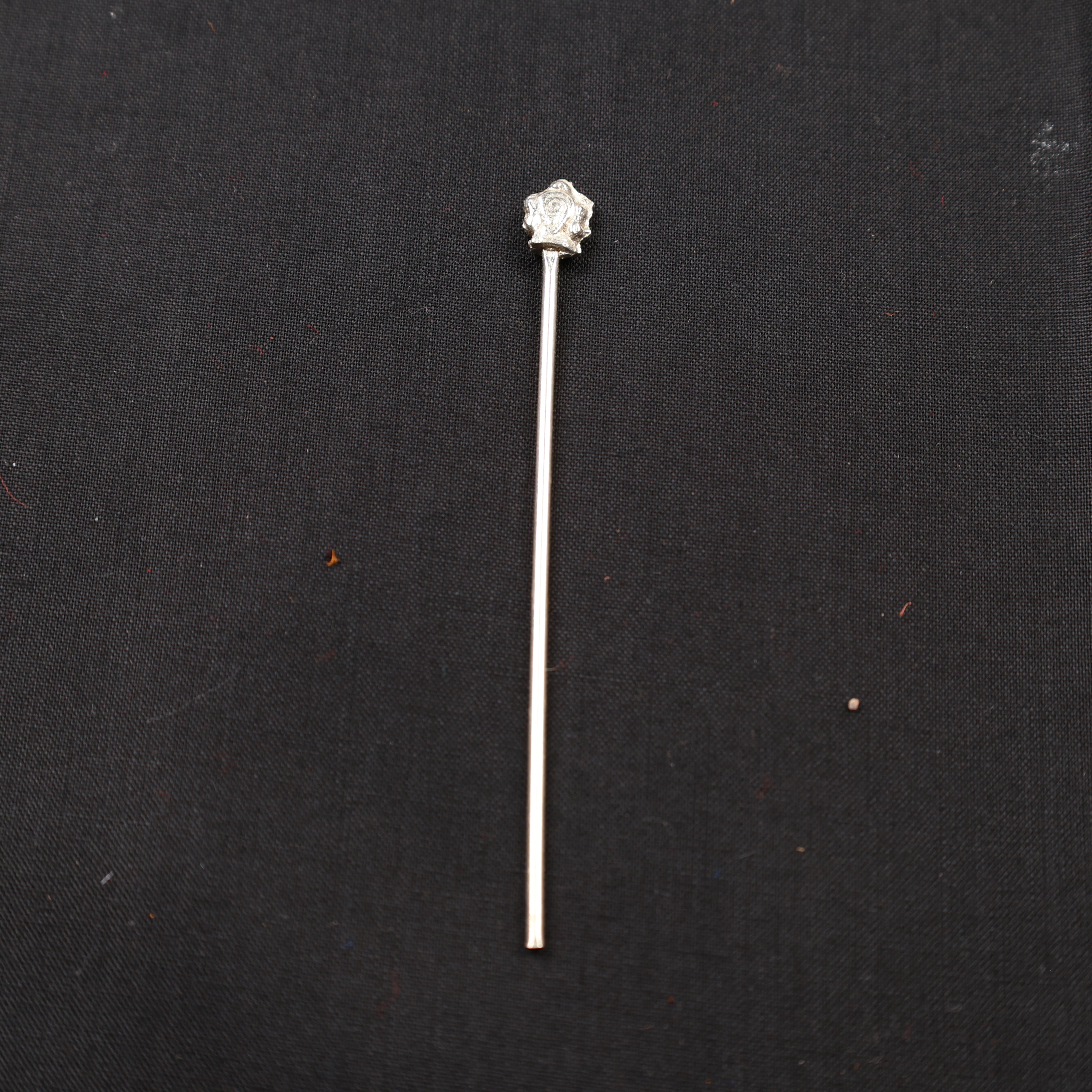 Silver Thiruman Kambi - 8cm