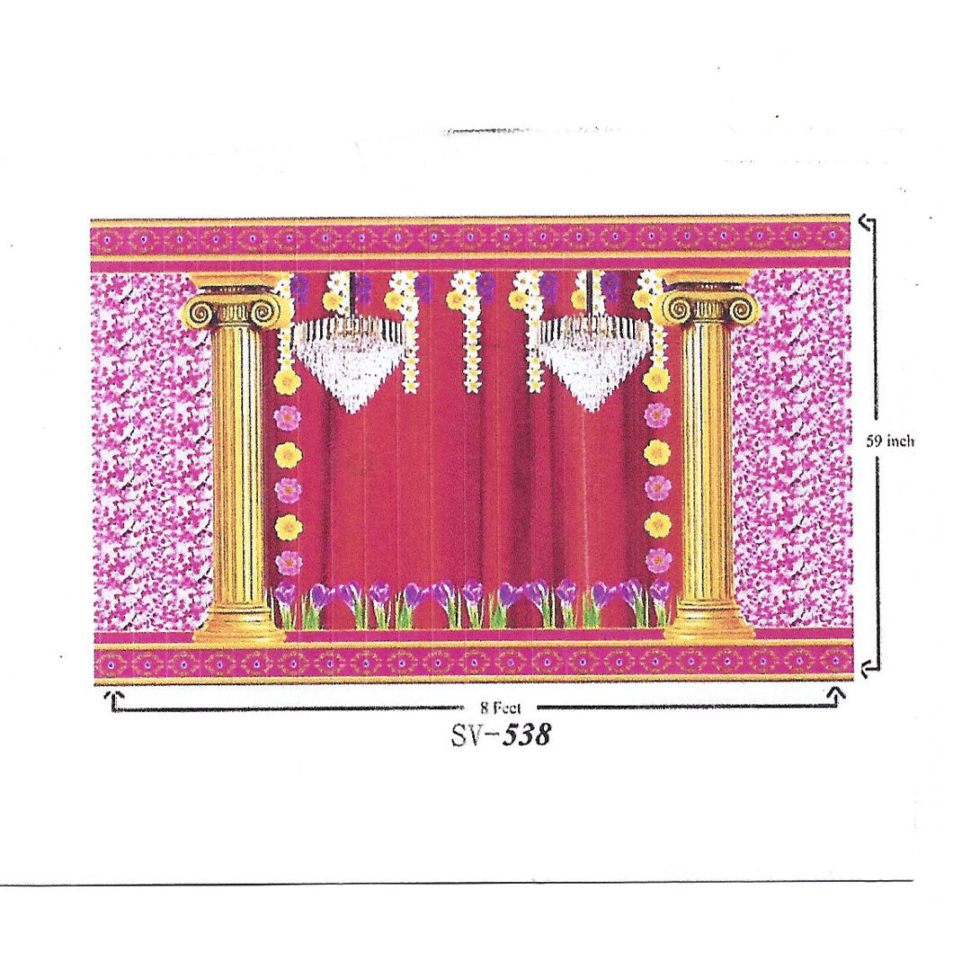 Screen Cloth Navarathiri for Festival Golu Decoration