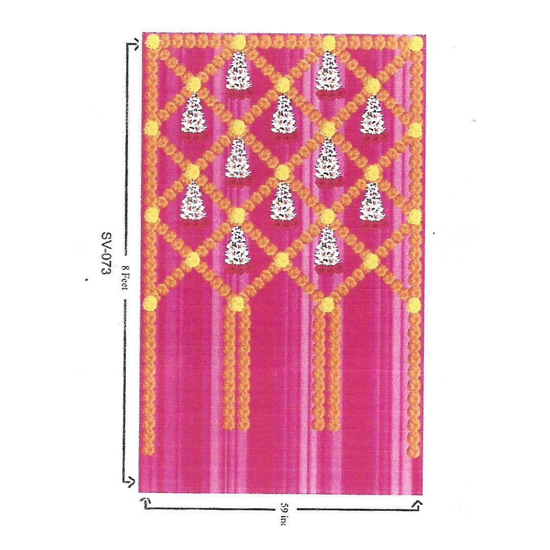 Screen Cloth Navarathiri for Festival Golu Decoration