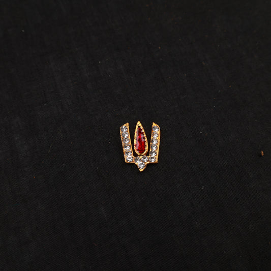 V Namam Plain without Ring for Idols Decorative Thilagam