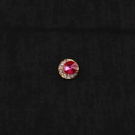 Round Pottu Colour Stone for Deity Alankaram