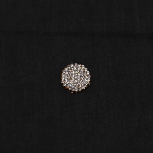 Round Pottu White Stone for God Alankaram