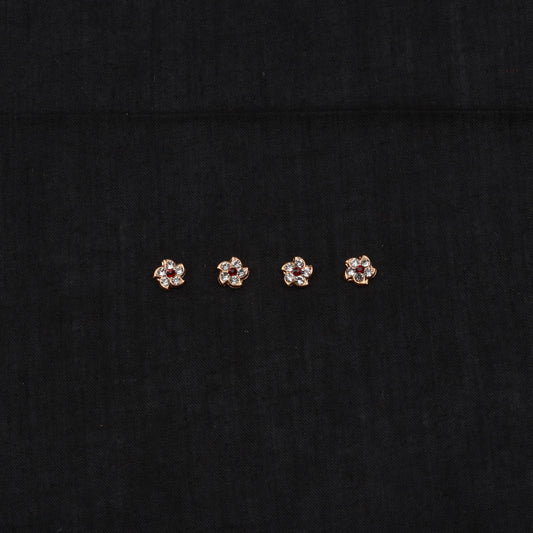 Round Pottu Setof4 - 0.5cm for Divine Idol Decoration