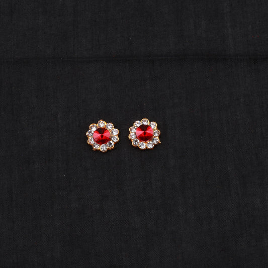 Round Pottu Setof2 - 1.5cm for Daily Puja