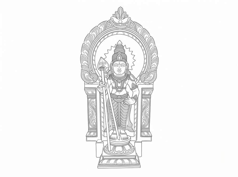 Panchaloha alloy preparation and investment casting for idol and 21-inch spear