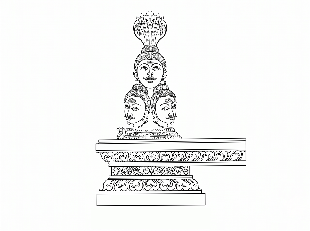 Design discussion, sizing and approval with the temple trustees and priests