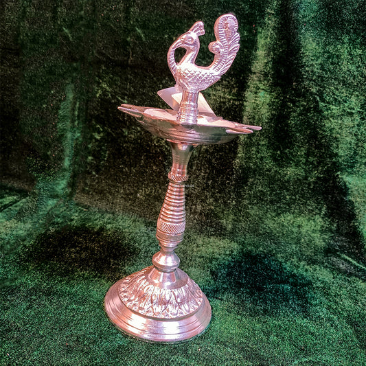 White Metal Annam Kuthu Vilaku