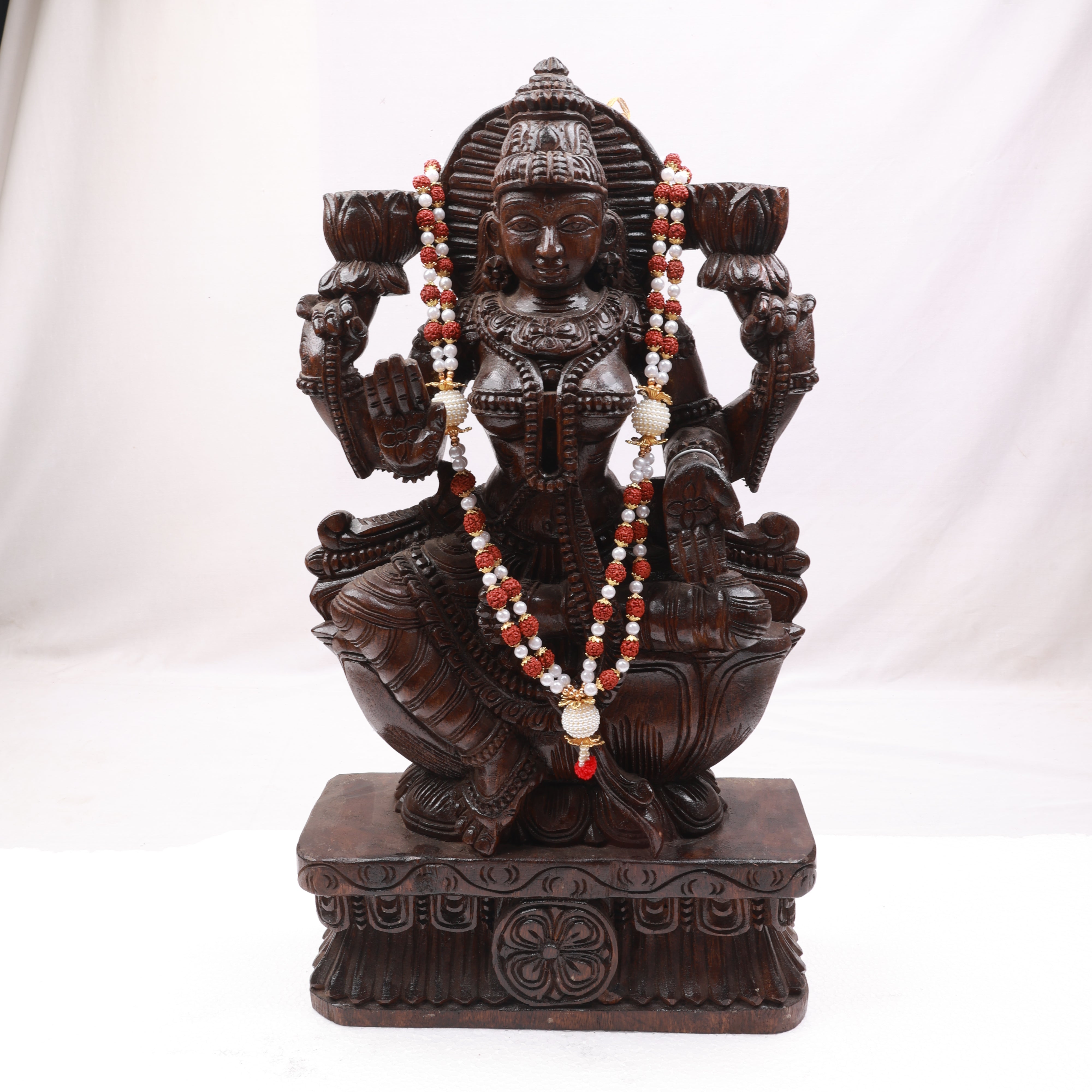 Beads Malai 20inch for Home and Temple Deities