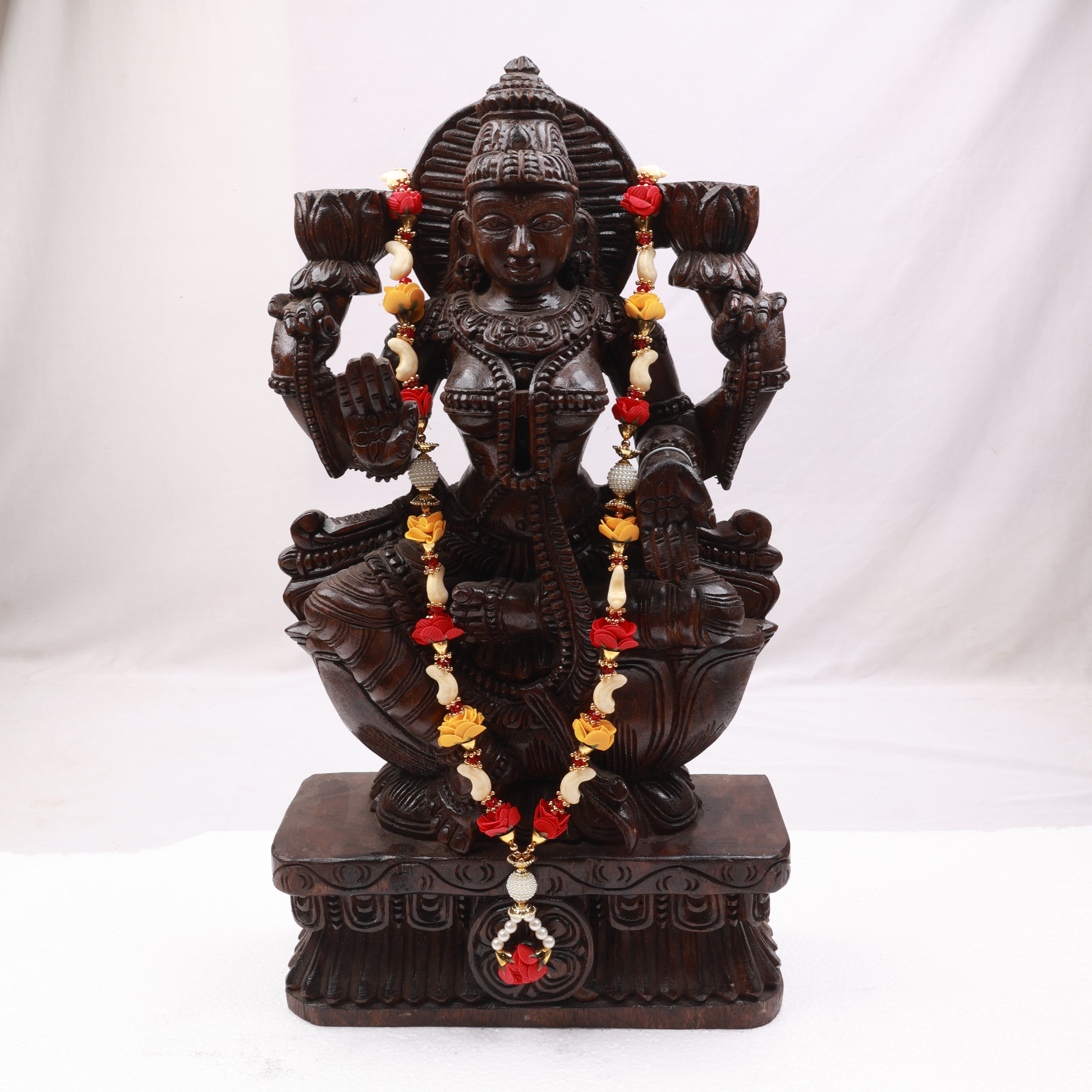 Beads Malai 20inch for Home and Temple Deities