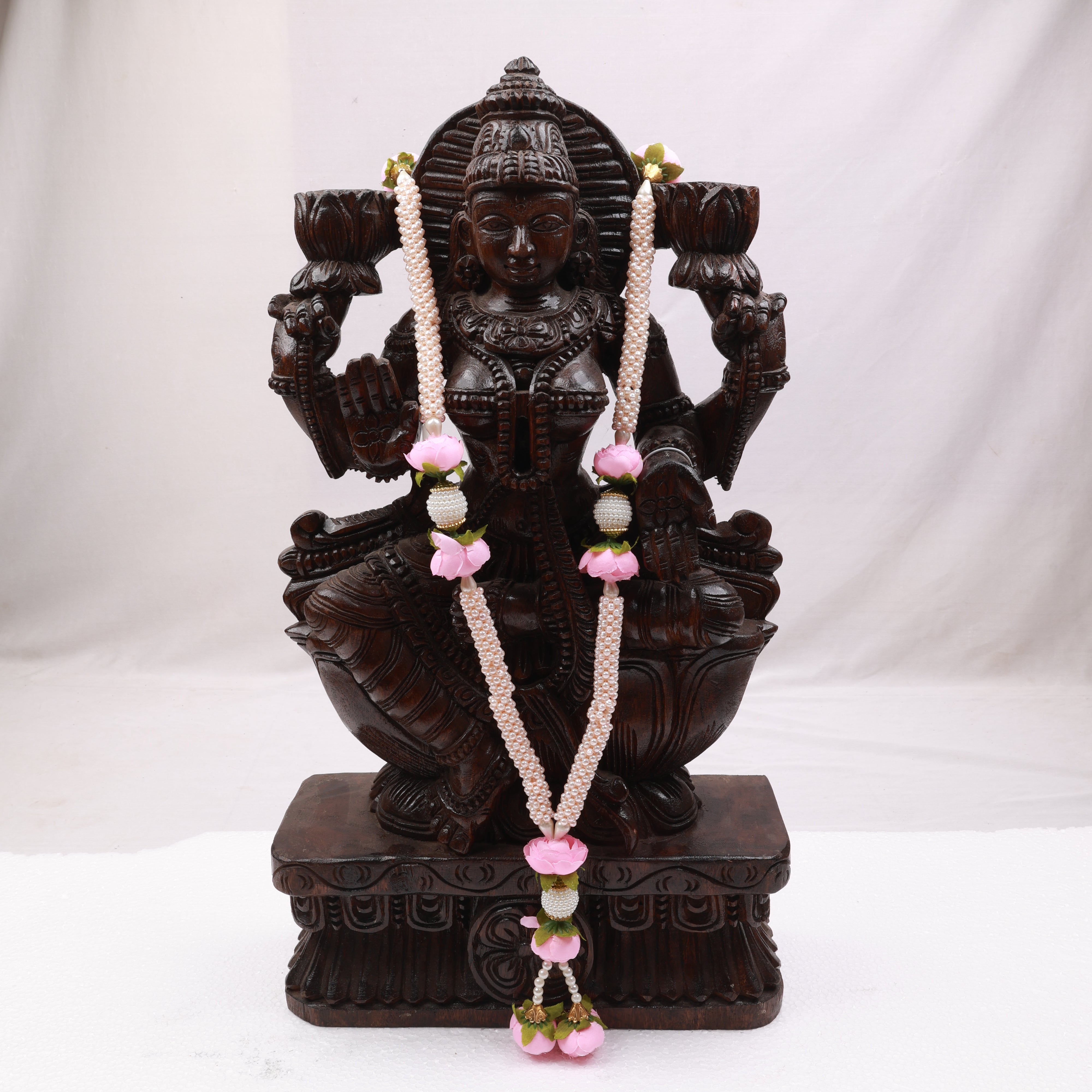 Beads Malai 20inch for Home and Temple Deities