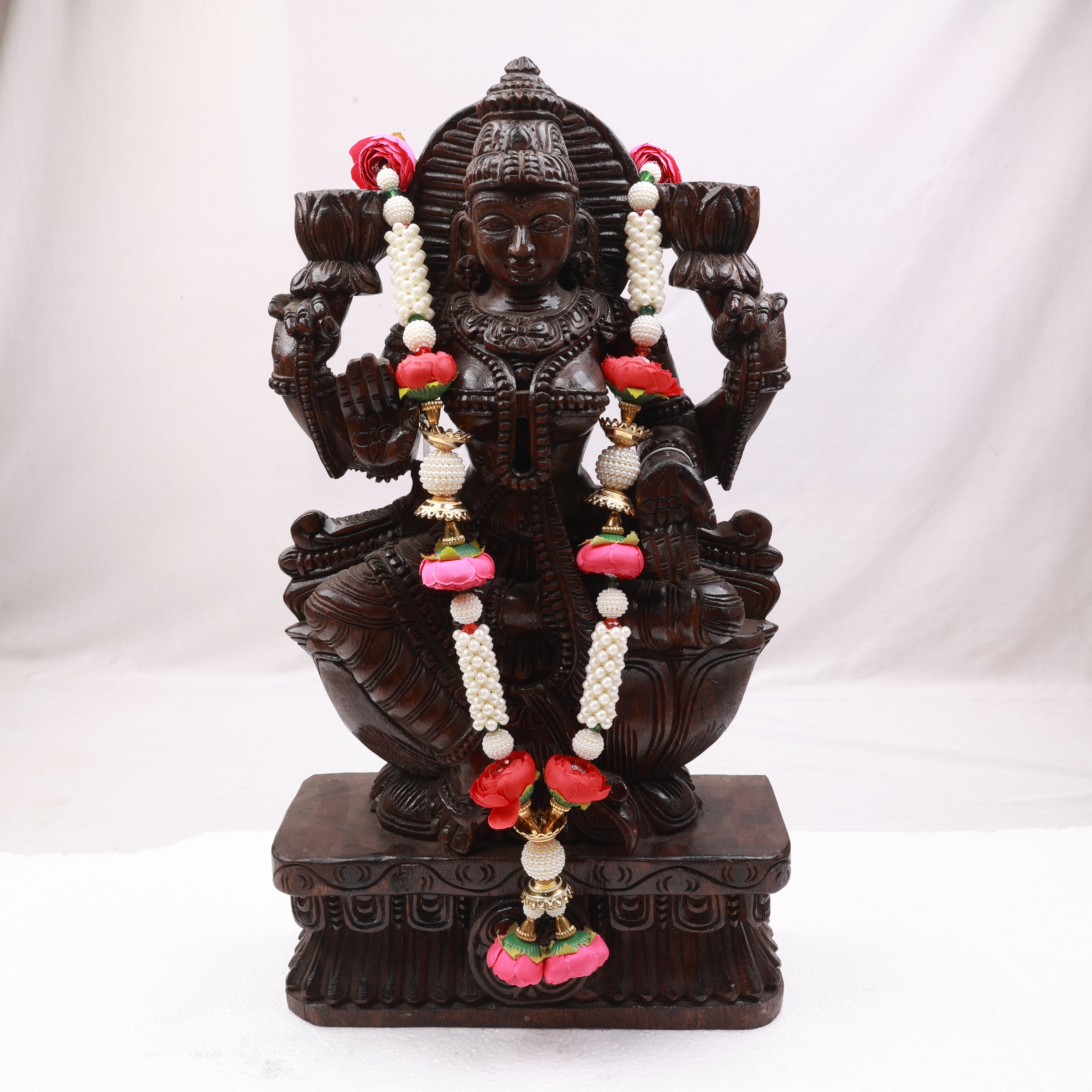 Beads Malai 20inch for Home and Temple Deities