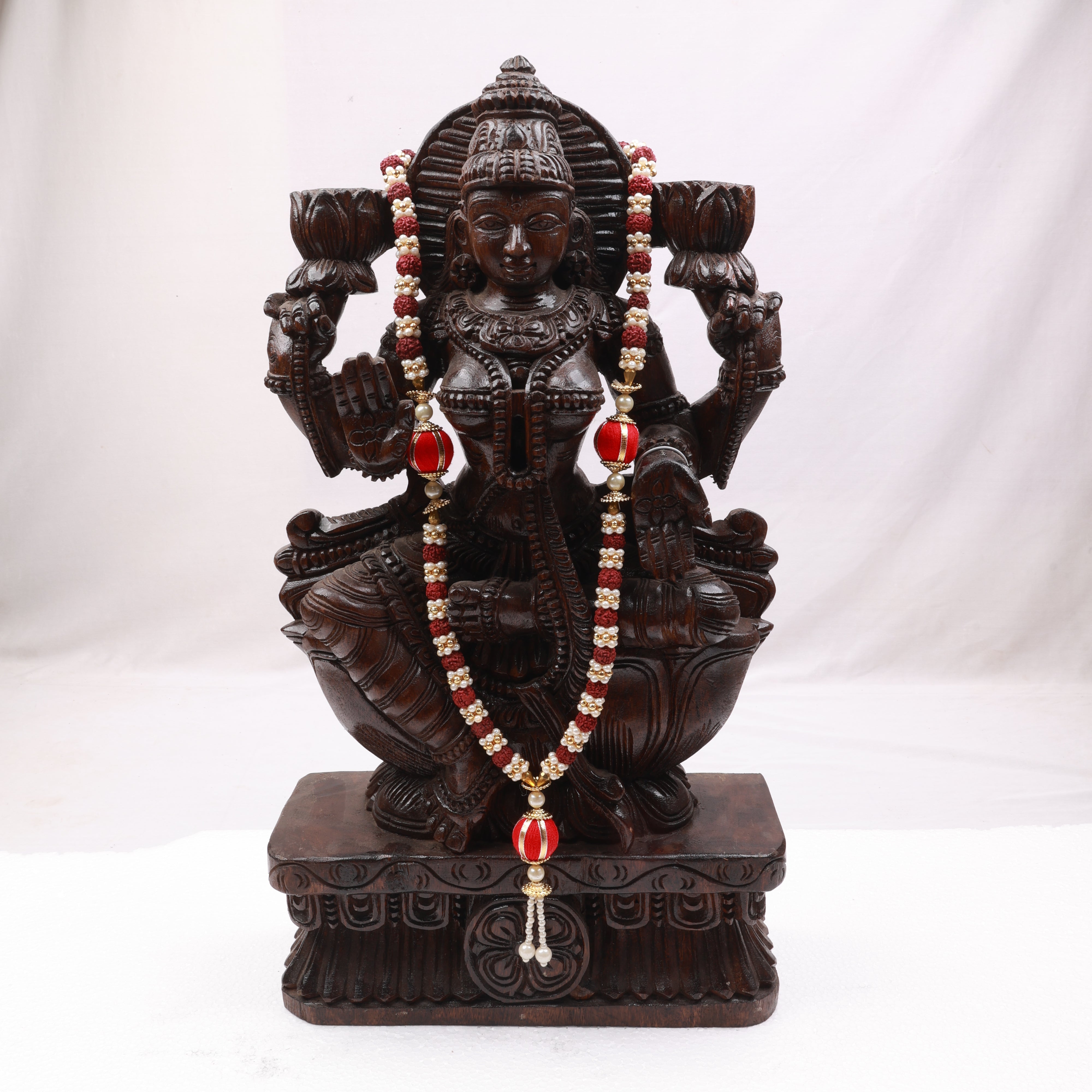 Beads Malai 20inch for Home and Temple Deities