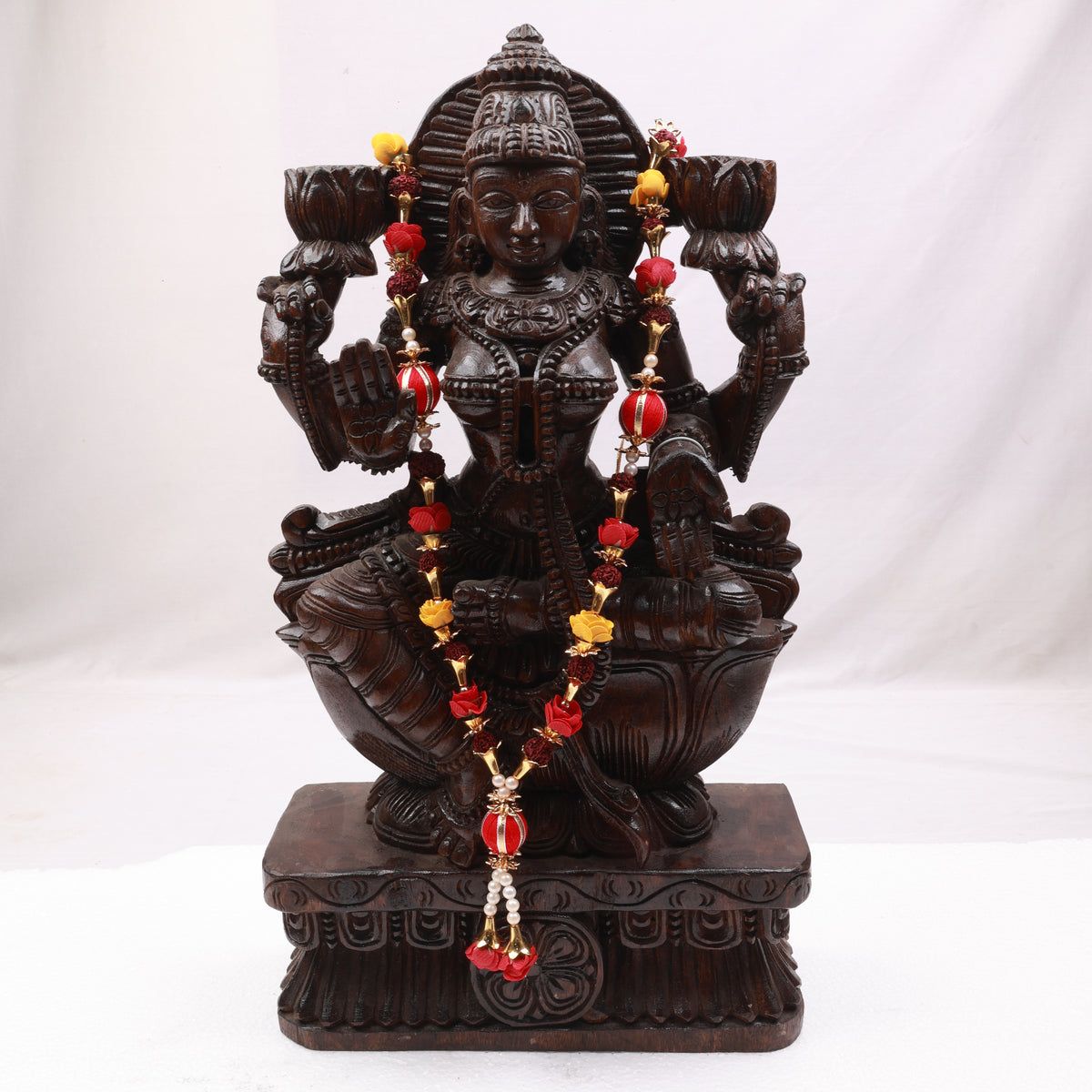 Beads Malai 20inch for Home and Temple Deities