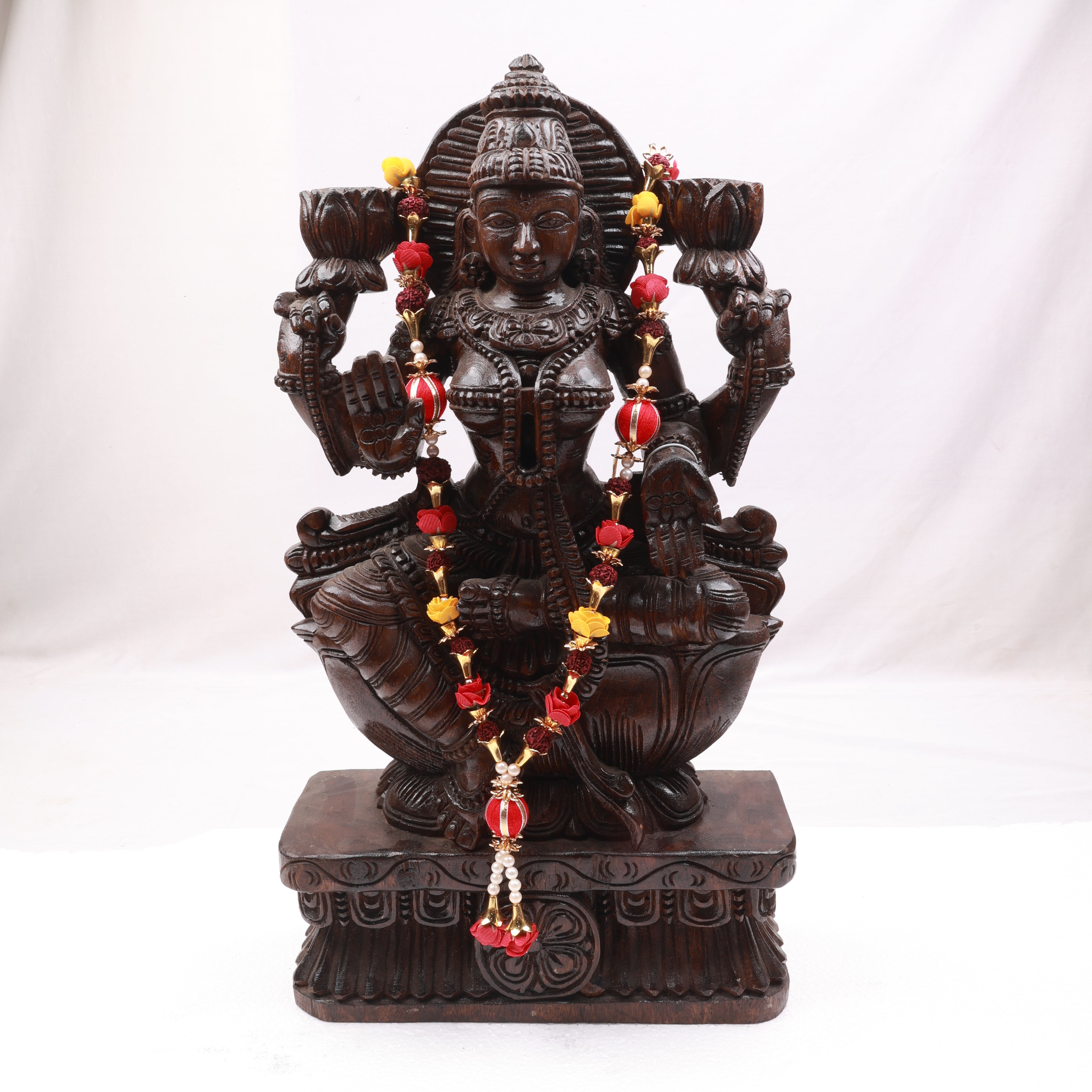 Beads Malai 20inch for Home and Temple Deities