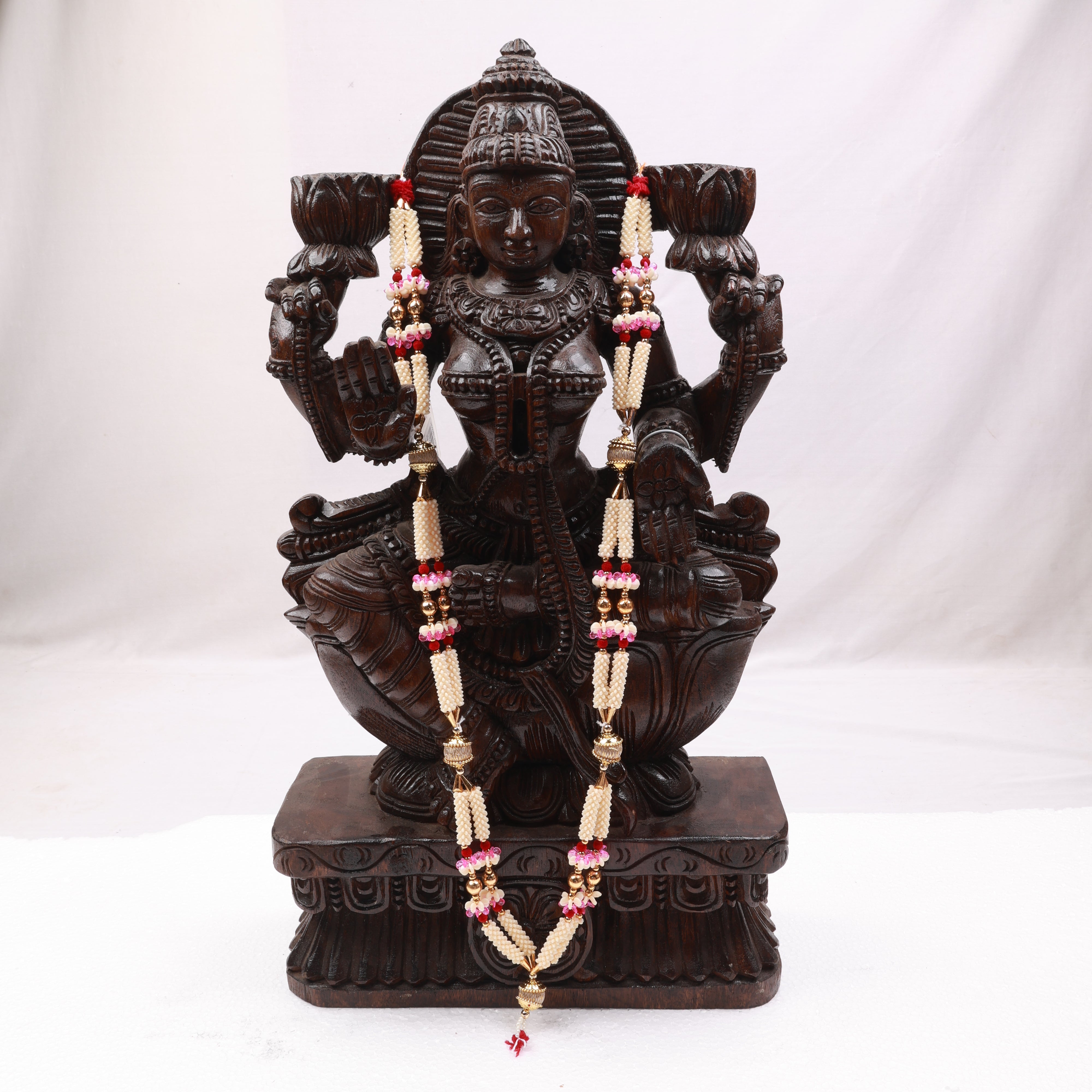 Beads Malai 20inch for Home and Temple Deities