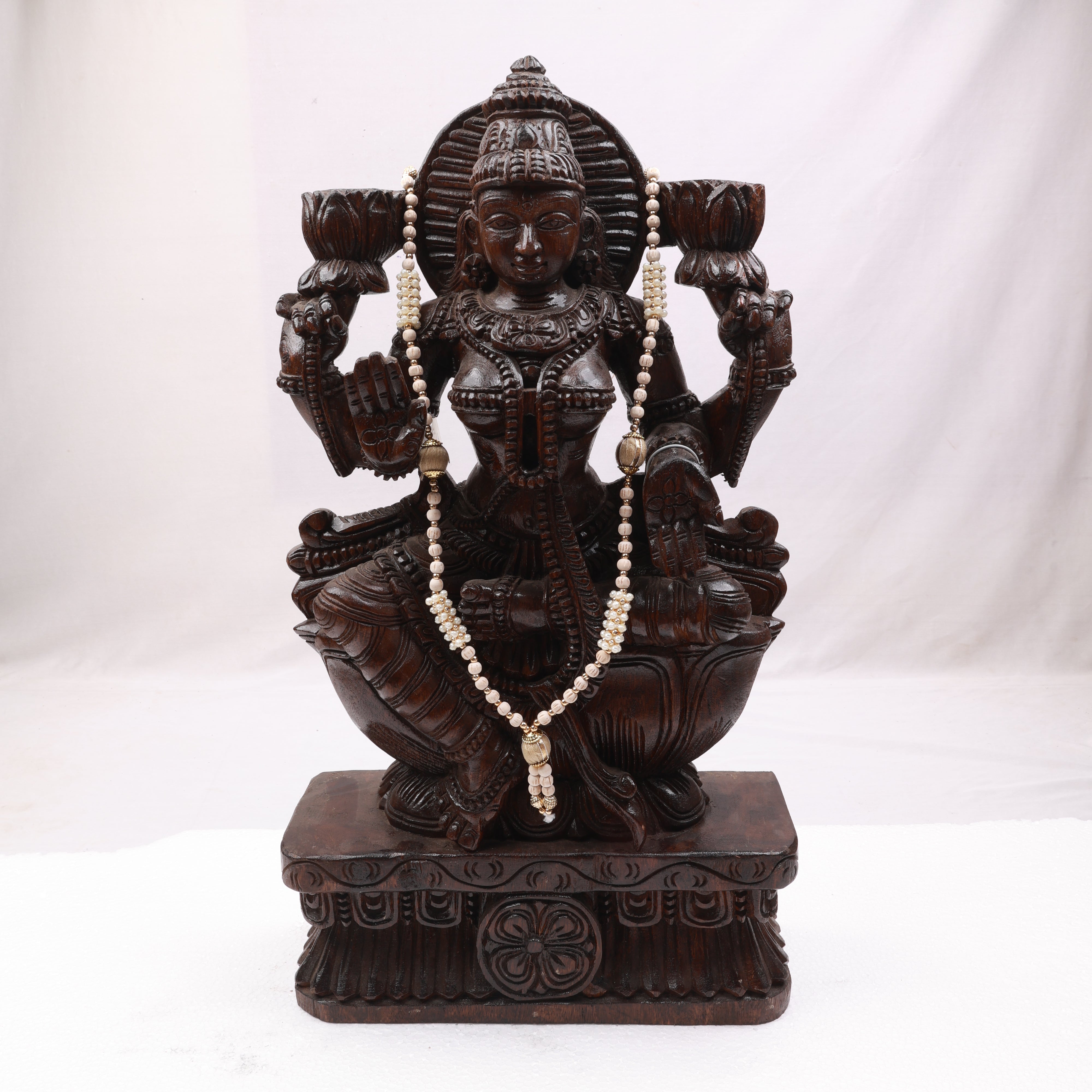 Beads Malai 20inch for Home and Temple Deities