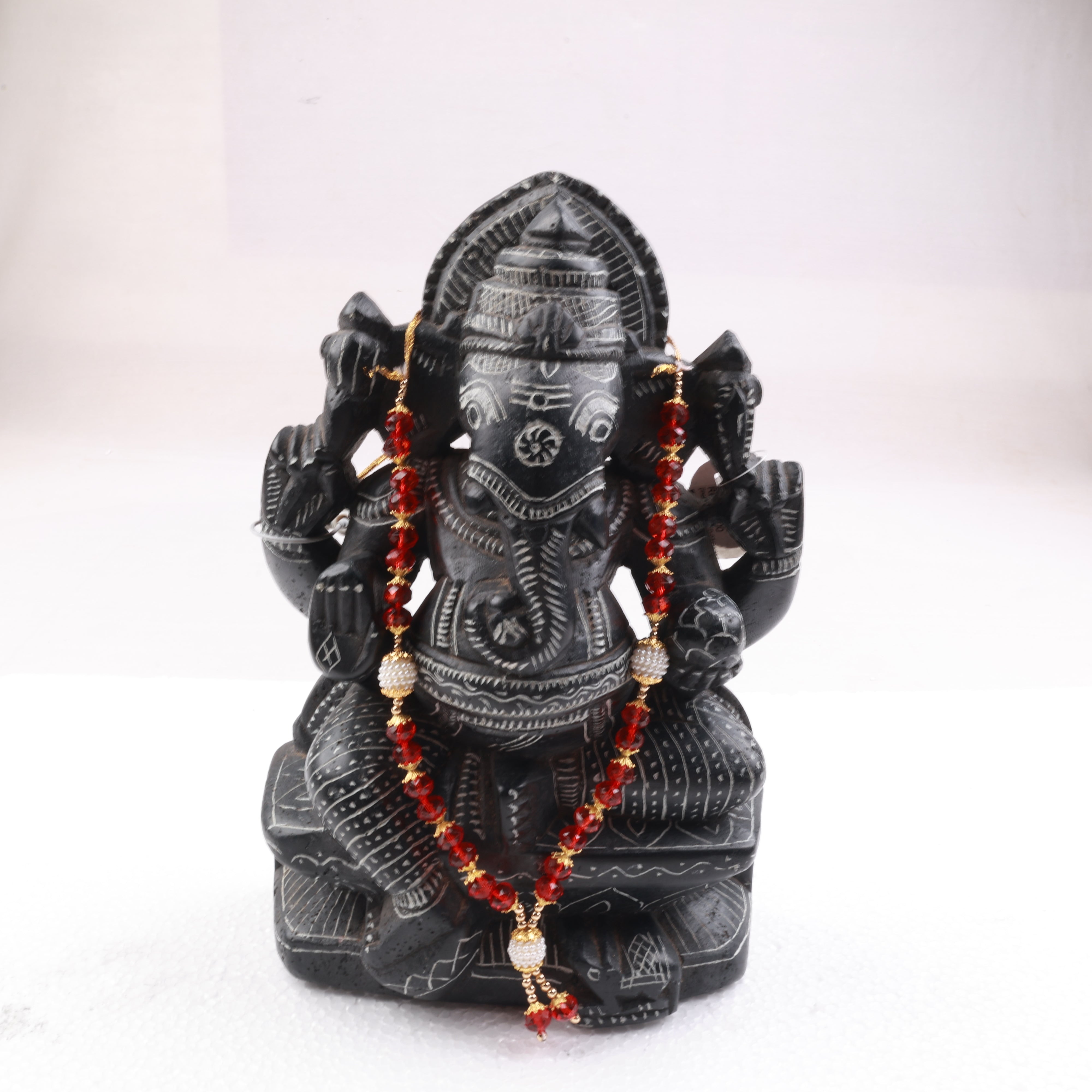 ದೇವರಿಗೆ ಅಲಂಕಾರಕ್ಕಾಗಿ ಮಣಿಗಳ ಮಾಲೆ 9 ಇಂಚು