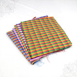 Blose Material 1 metre Checked Multicolour