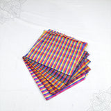 Blose Material 1 metre Checked Multicolour