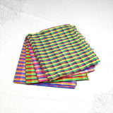 Blose Material 1 metre Checked Multicolour