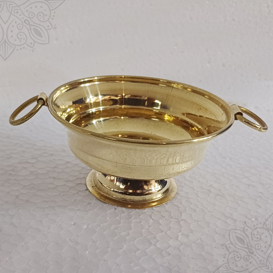 Bowl Brass Flower Model