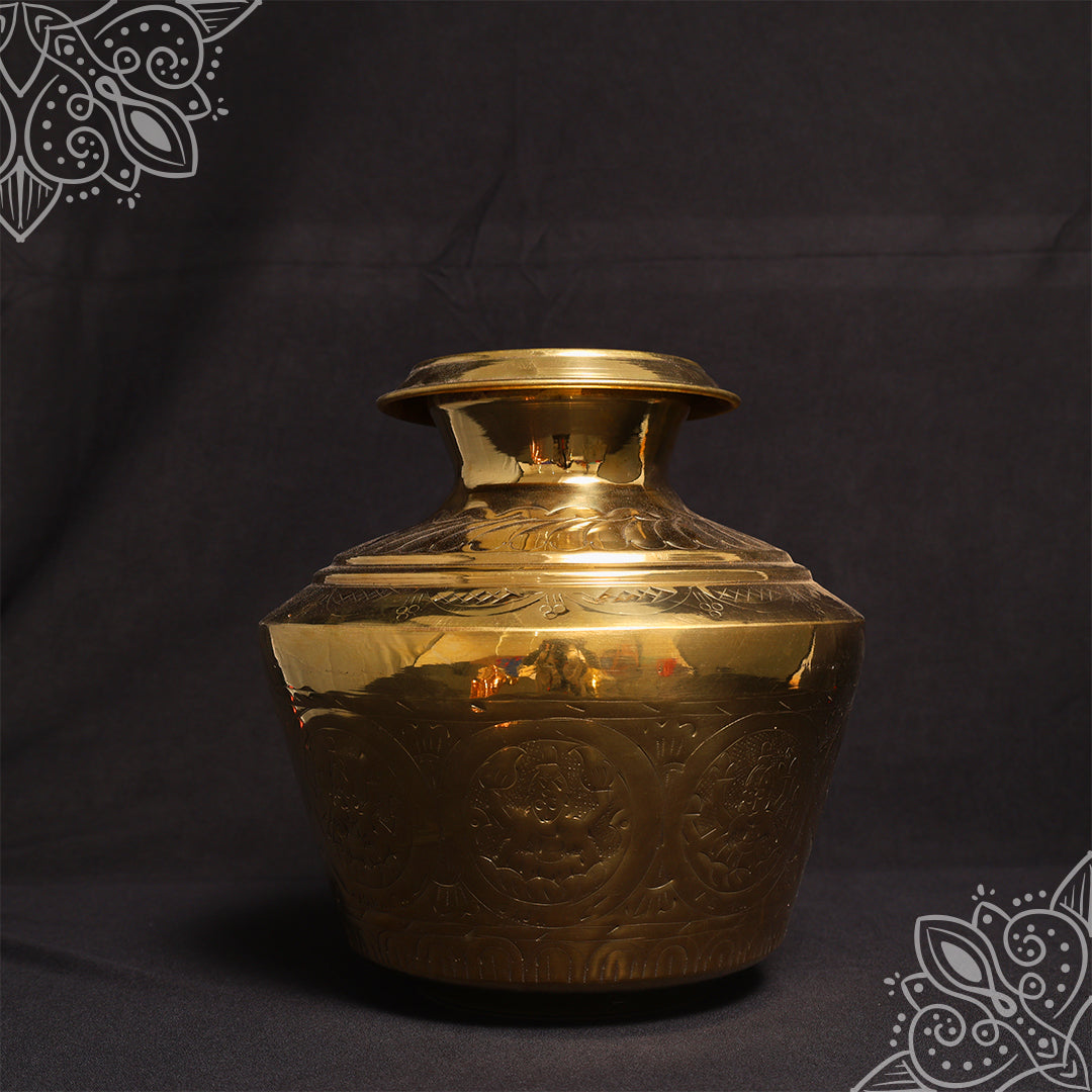 Brass Astalakshmi Kudam