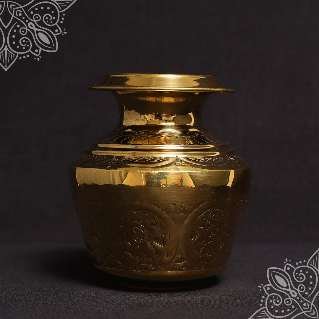 Brass Astalakshmi Kudam