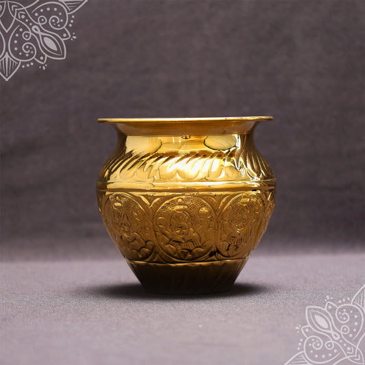 Brass Astalakshmi Sombu