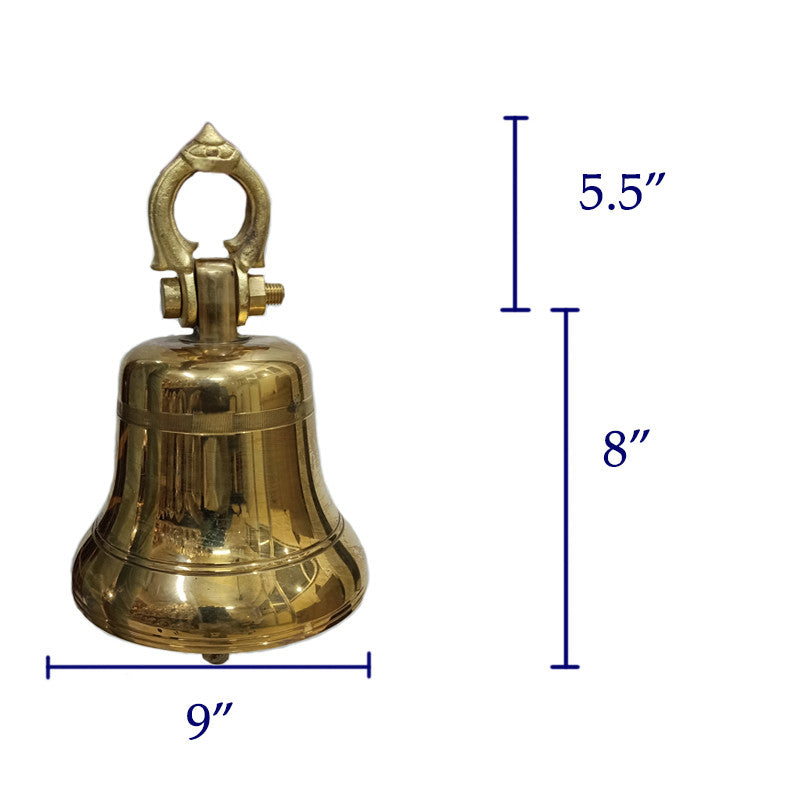 Bronze Kovil Bell (Medium Size)