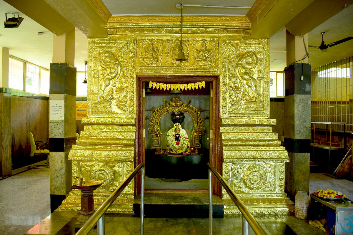 Brass Sheet Installation at  Sri Varasiddhi Vinayagar Temple