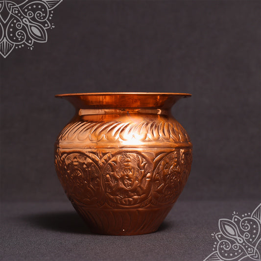 Copper Astalakshmi Sombu