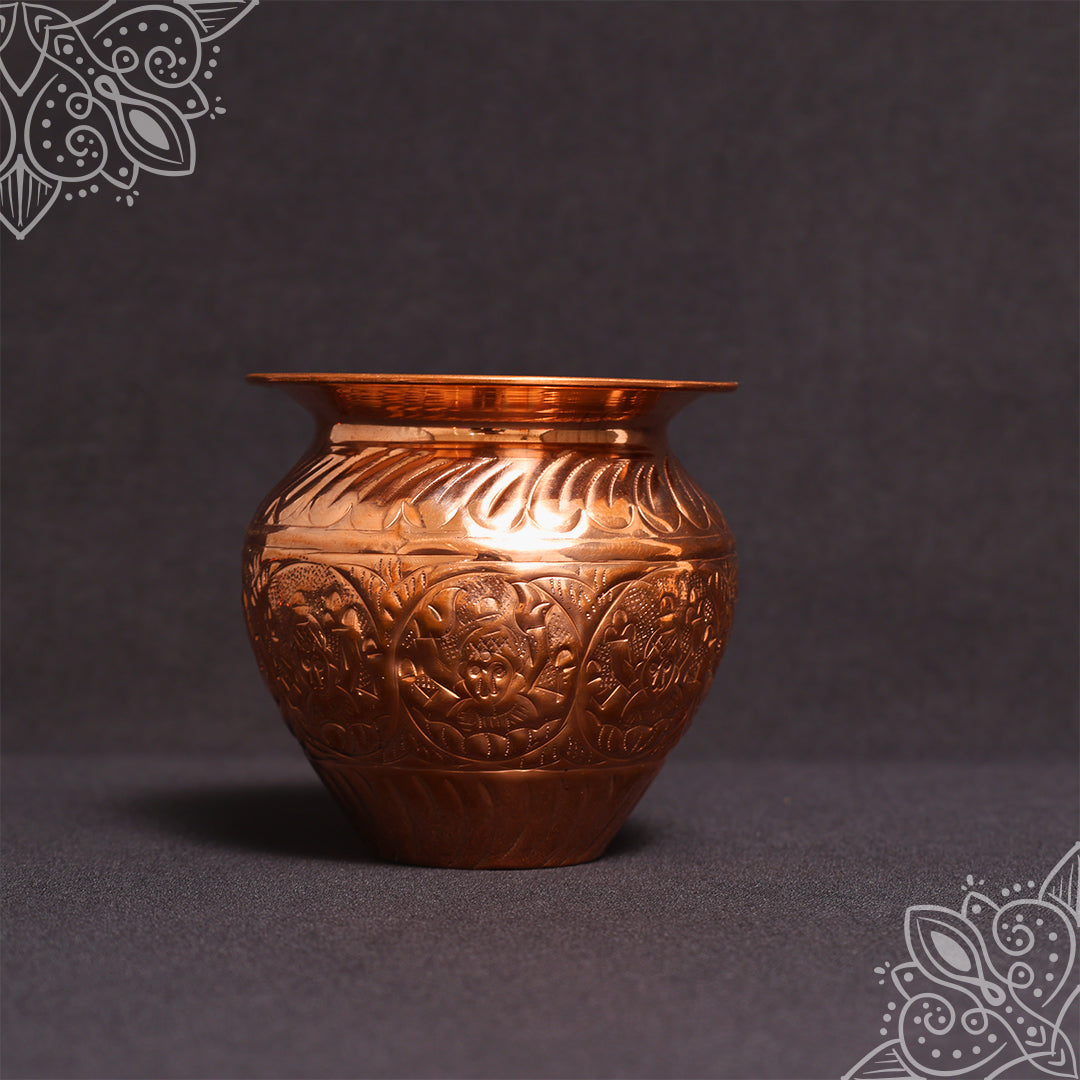 Copper Astalakshmi Sombu