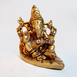 Ganesh in Leaf 3"