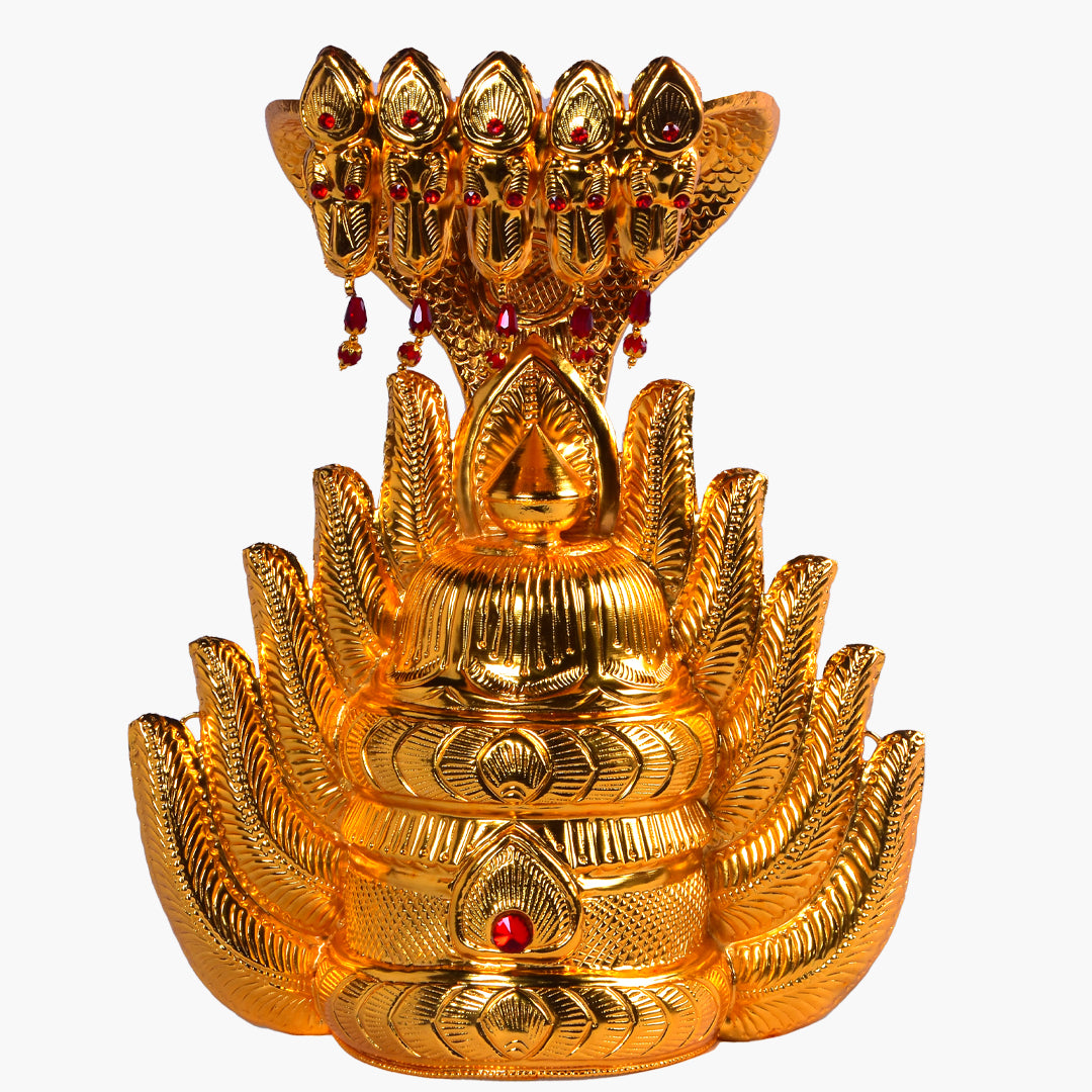 Gold coating Giridam Nagam with Sudar Half