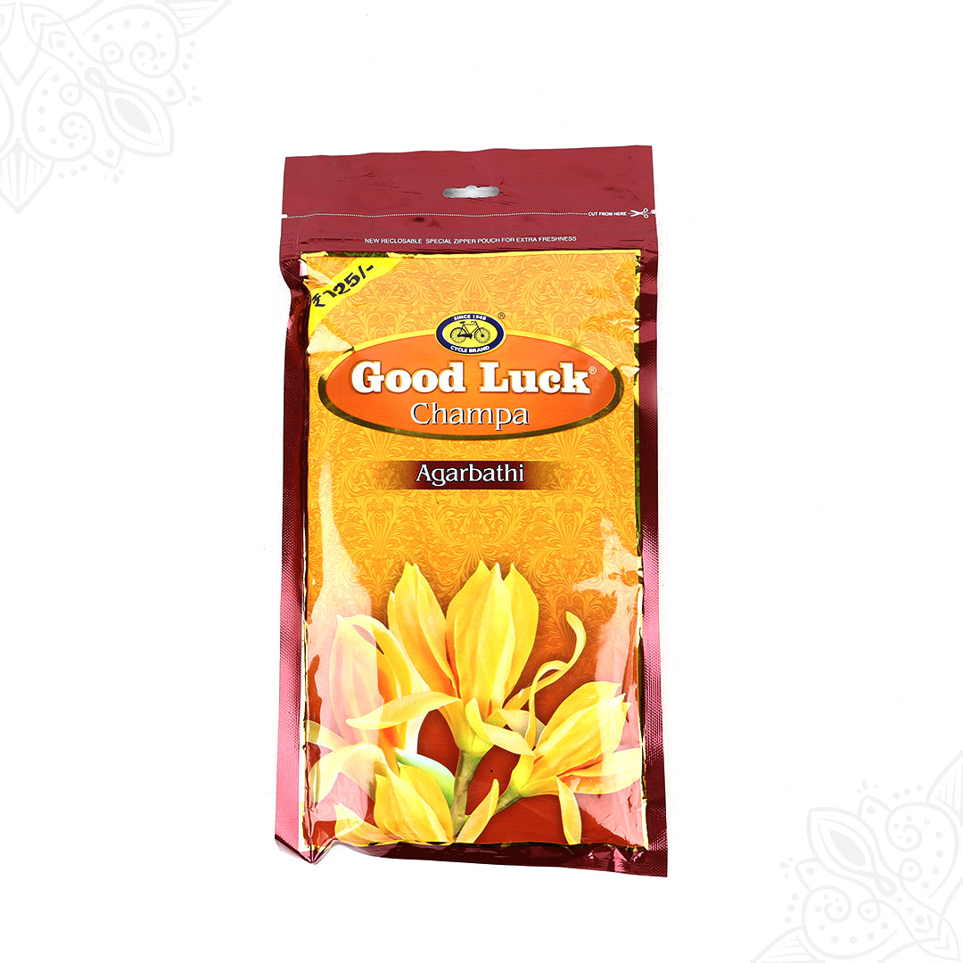 Good Luck Champa Packet Agarbatti for Floral Fragrance