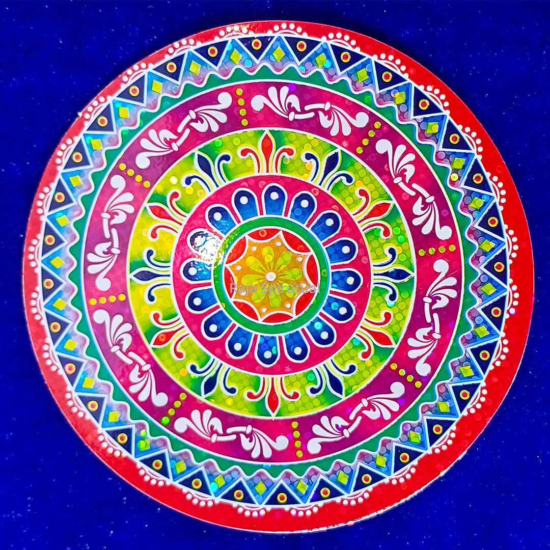 Kolam Sticker Small - Round