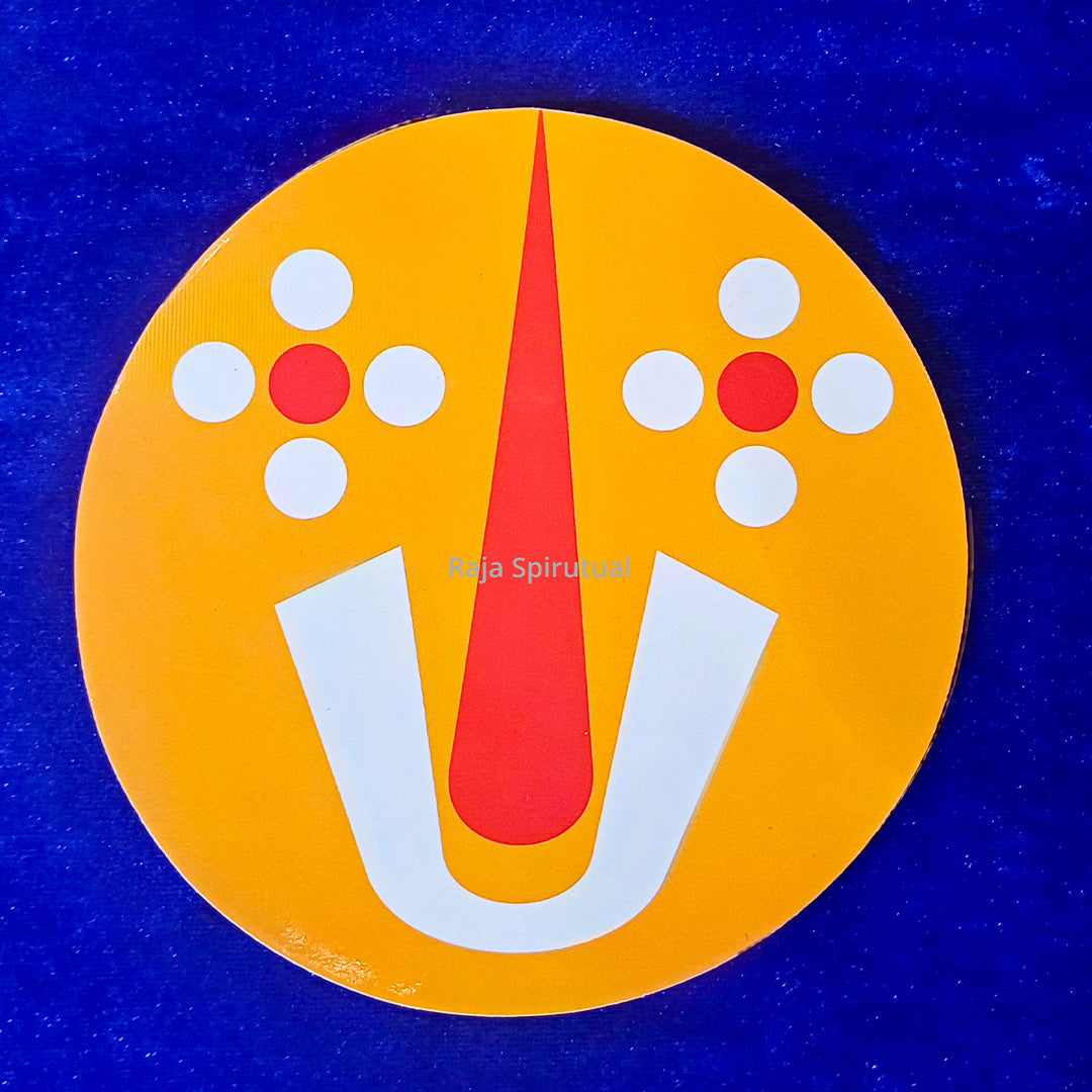 Kolam Sticker Round - Namam