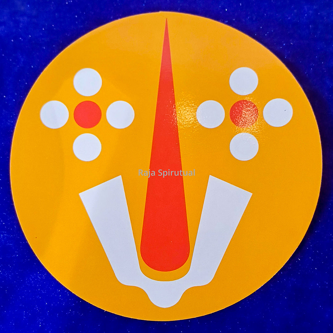 Kolam Sticker Round - Namam