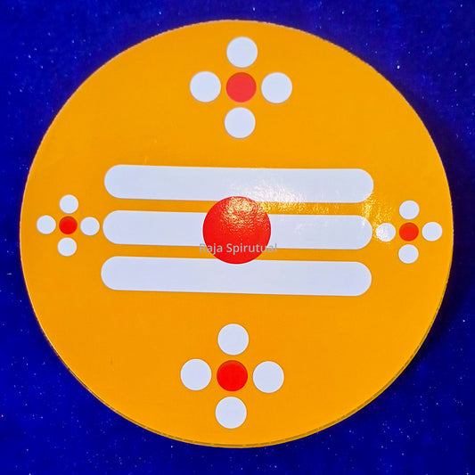 Kolam Sticker Round - Vibuthi