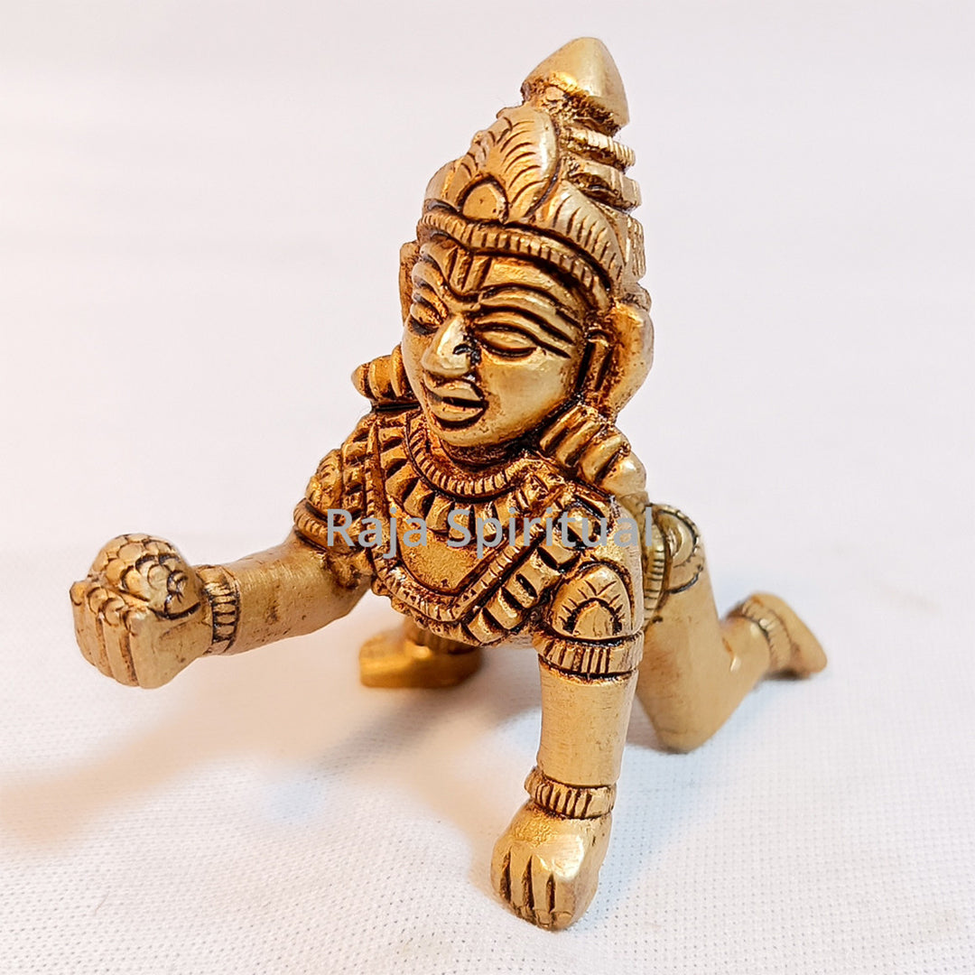 Krishnar with Laddu 2.5"