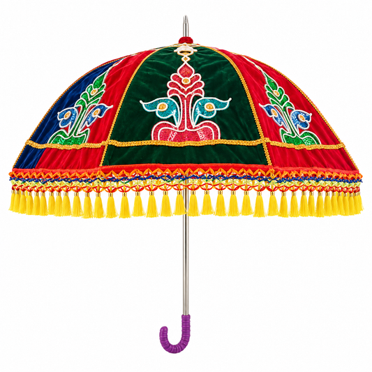 Cloth Kudai for Vinayagar 84cm Foldable Type
