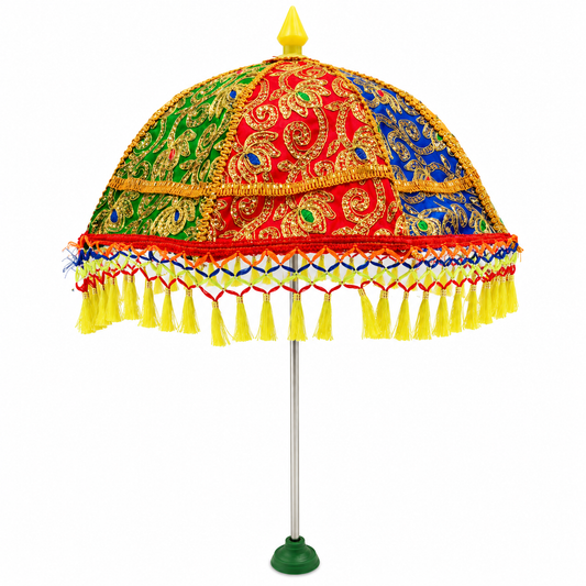 Cloth Kudai for Vinayagar 69cm Foldable Type